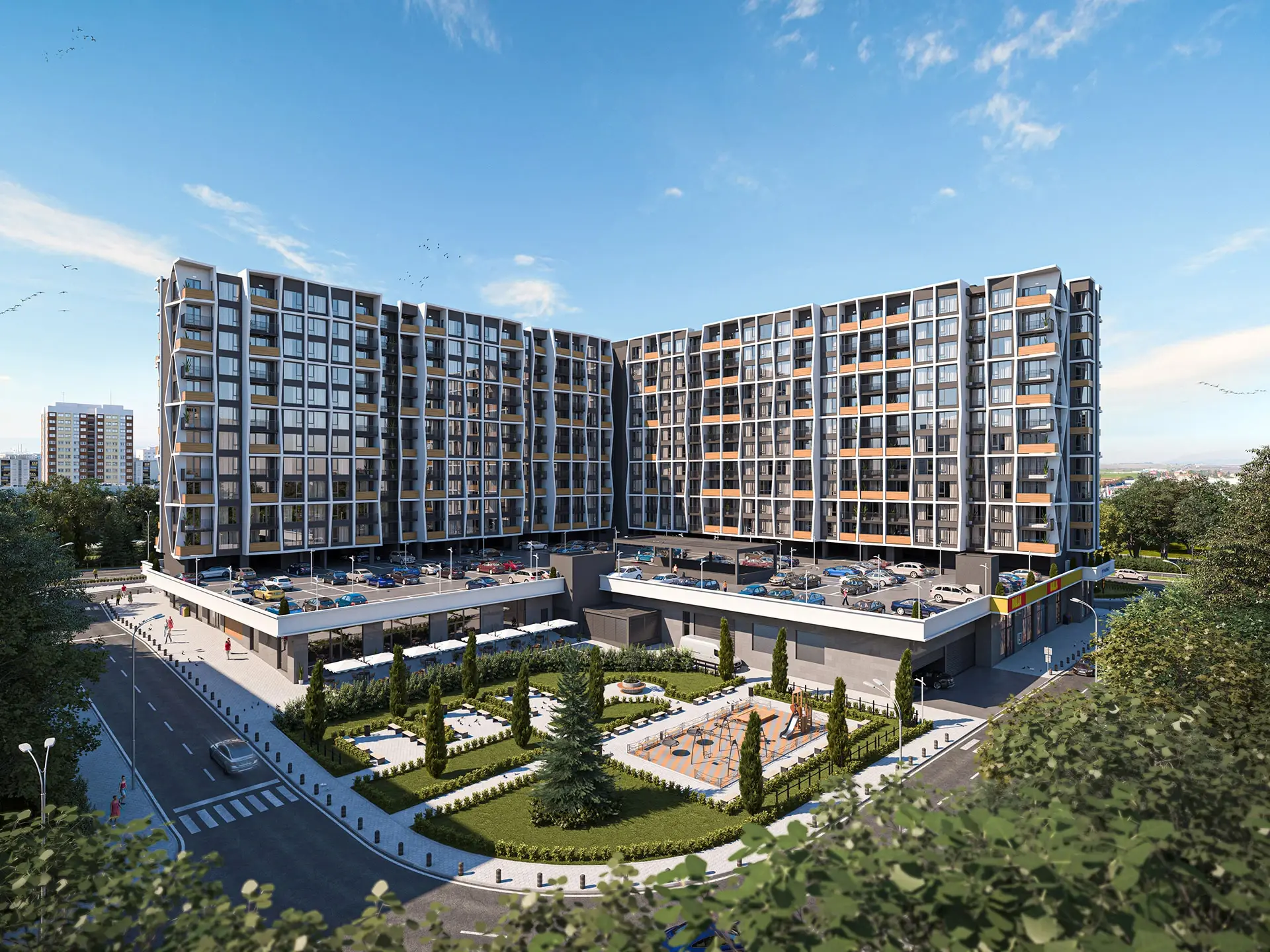 Residential Complex “Arena Izgrev” – Burgas